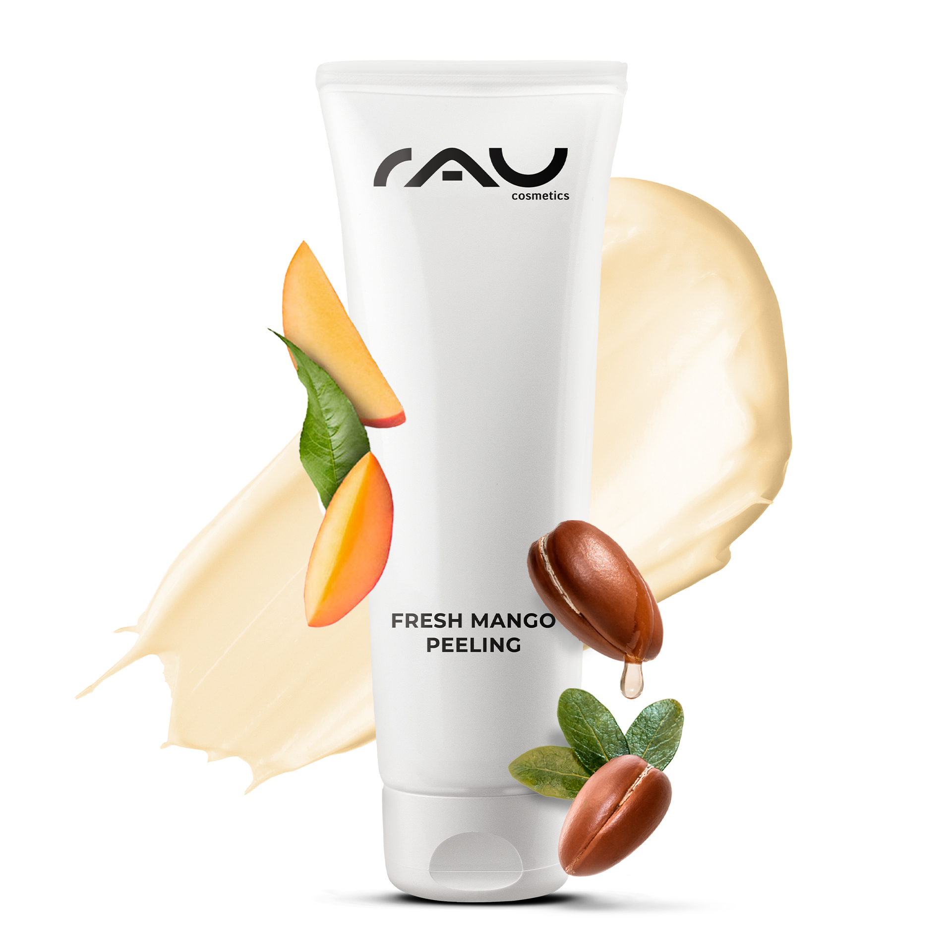 フレッシュ マンゴー ピーリング 75ml 酵素ピーリング マンゴーの香り Flasche, Lotion