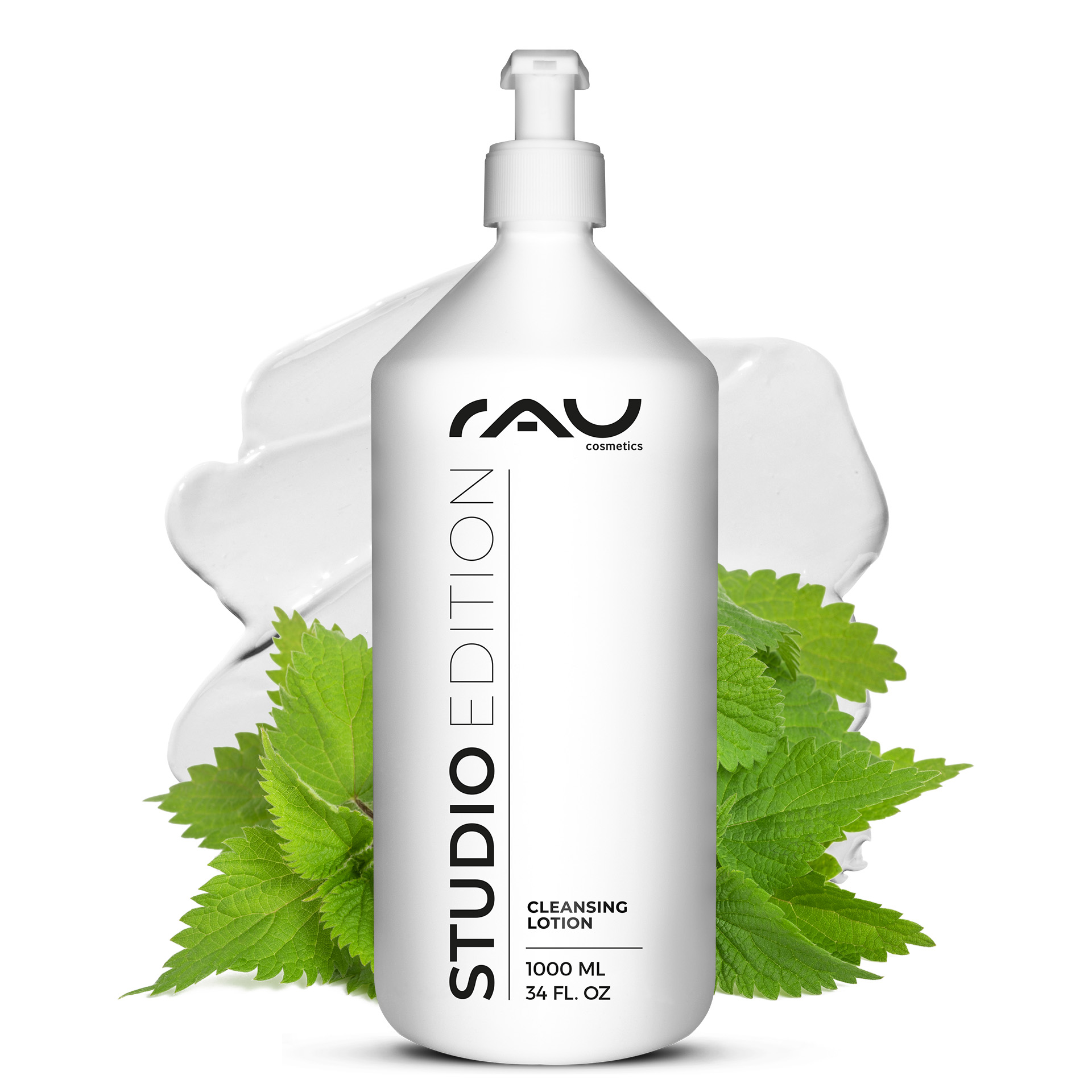 クレンジングローション 1000ml 徹底したクレンジングローション Flasche, Lotion, Kräuterig, Kräuter, Pflanze