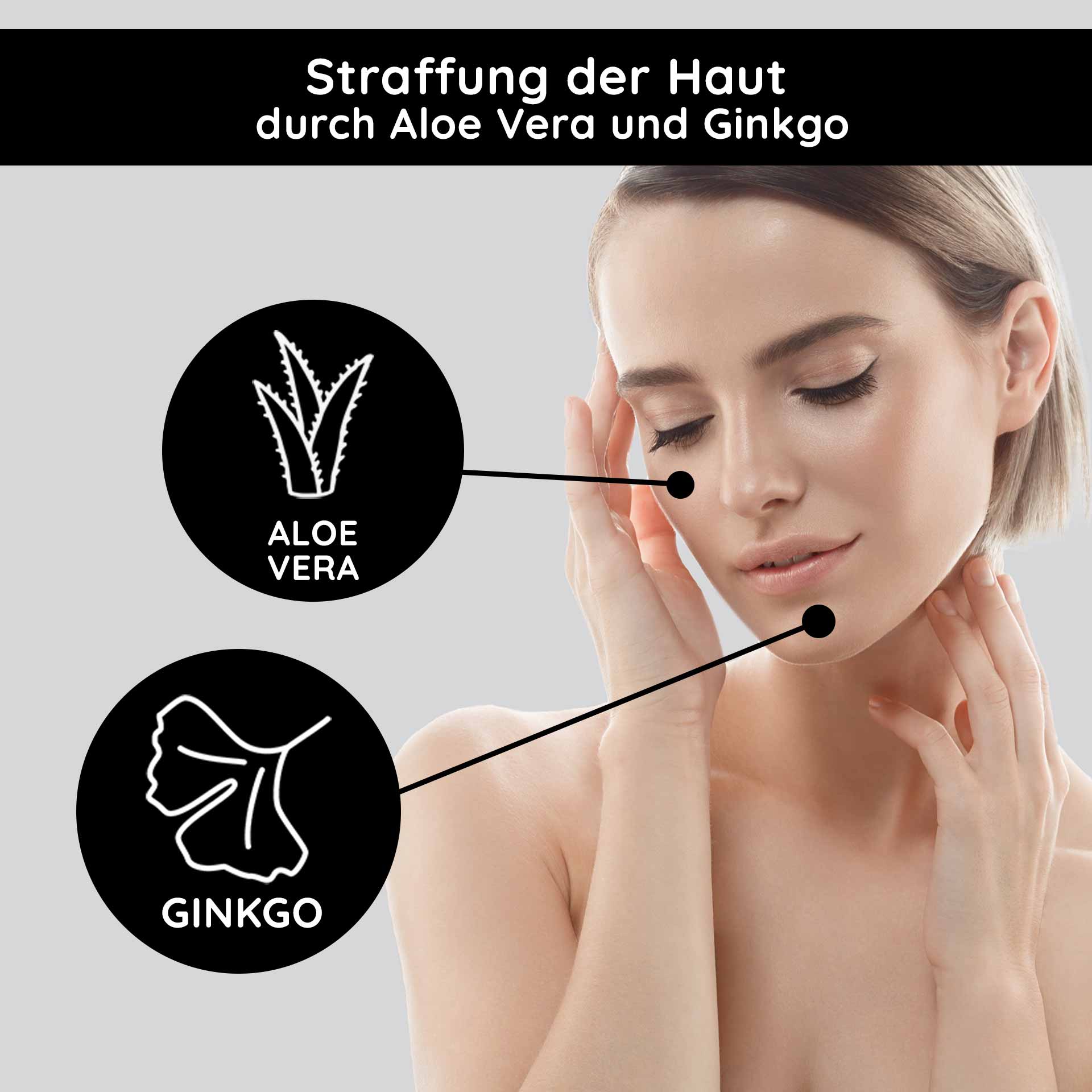 RAU O2 Rich Cream 15 ml - Reichhaltige Nachtcreme bei trockener Haut mit Gingko - Reisegrösse Kopf, Gesicht, Hals, Kehle, Massieren