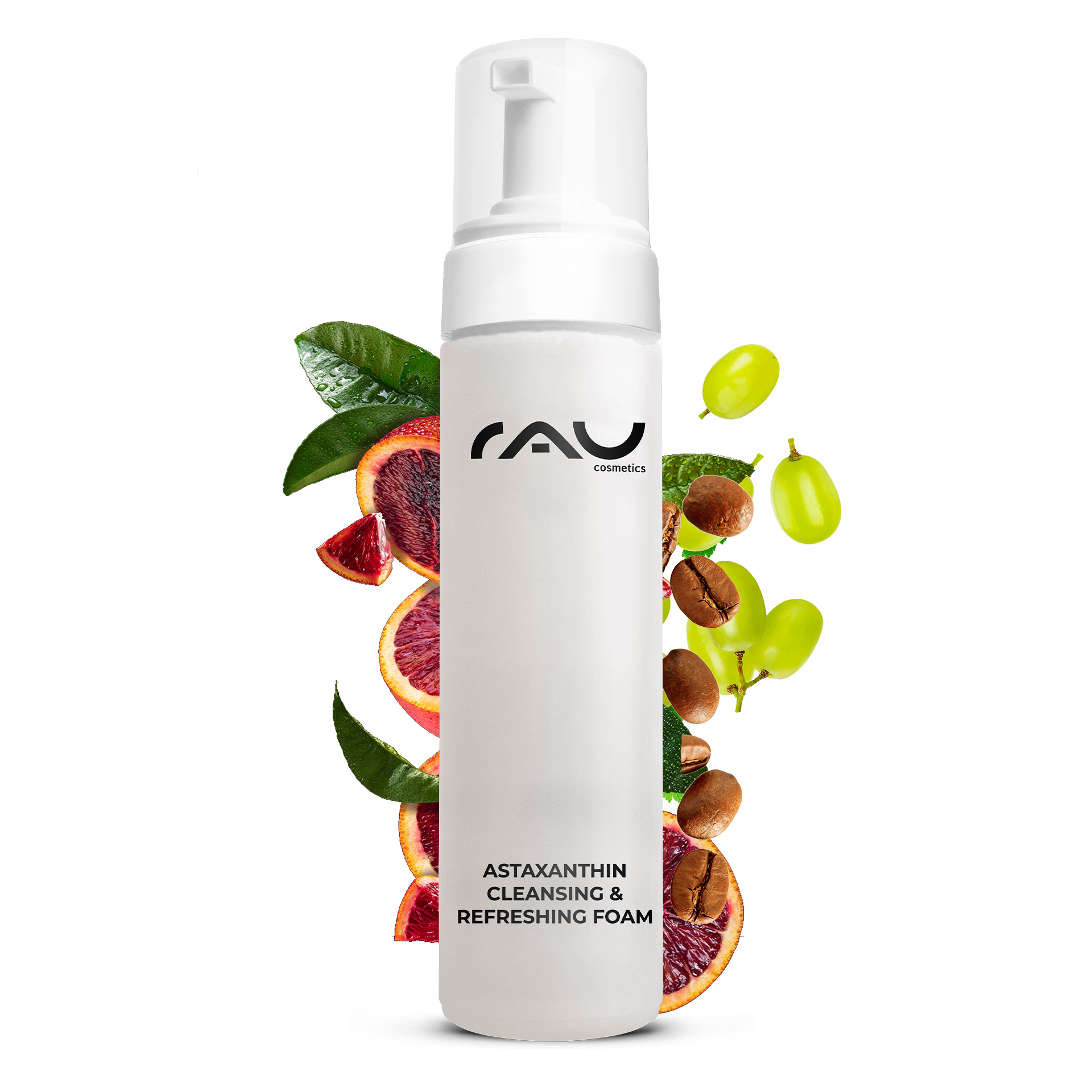 クレンジング&リフレッシュフォーム 200ml クレンジングフォーム Obst, Produzieren, Flasche, Zitrusfrucht, Grapefruit